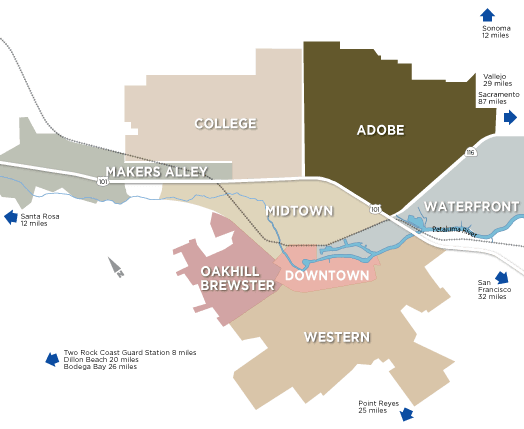 adobe-map Petaluma Map