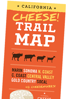 California Cheese Trail Map
