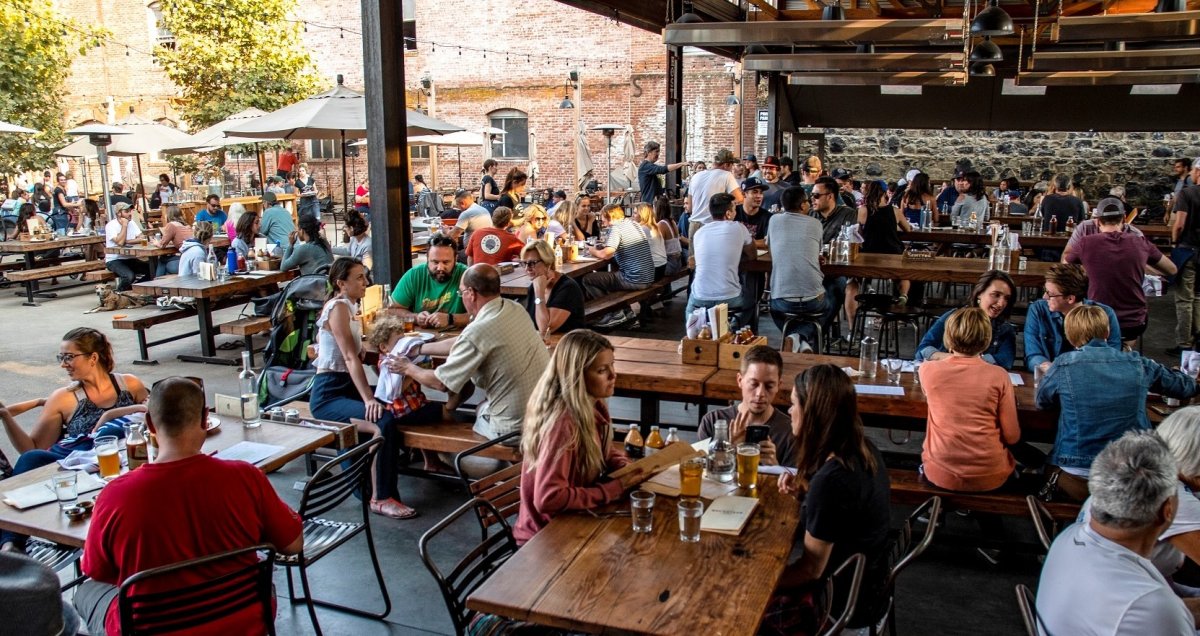 Brewsters Beer Garden Come for the Beer; Stay for the Party Visit