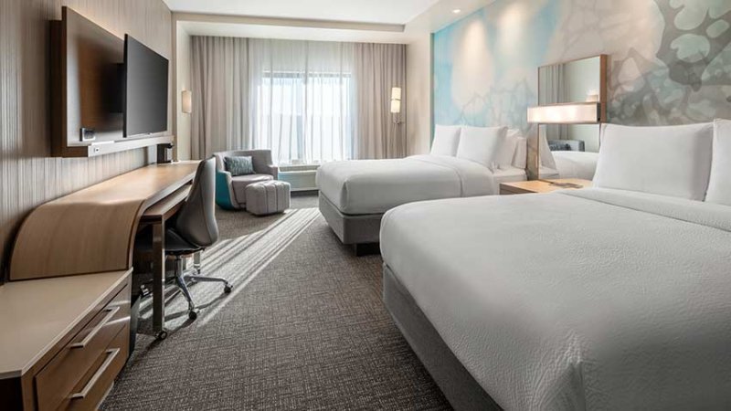 Marriott courtyard petaluma doubles