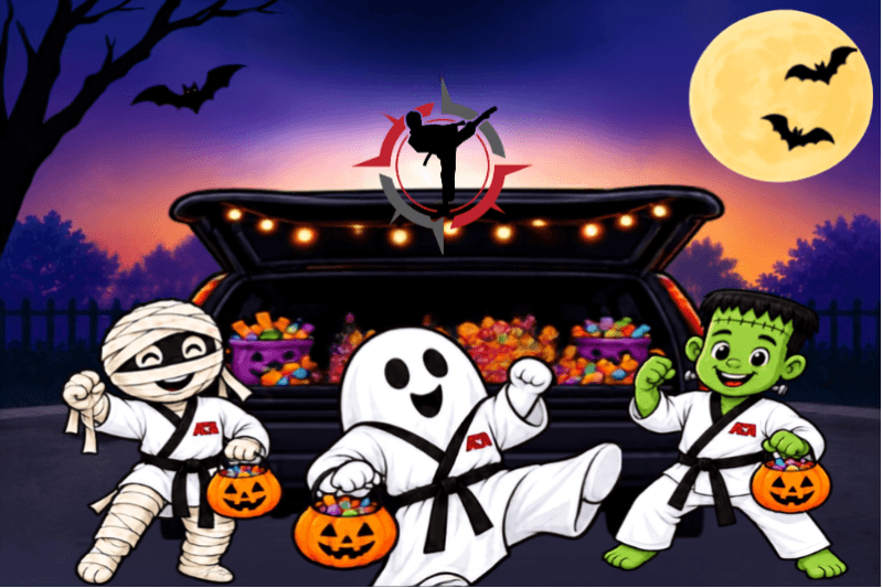 Trunk or treat at schafer's ata marial arts
