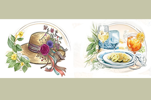 La dolce vita garden party and silent auction