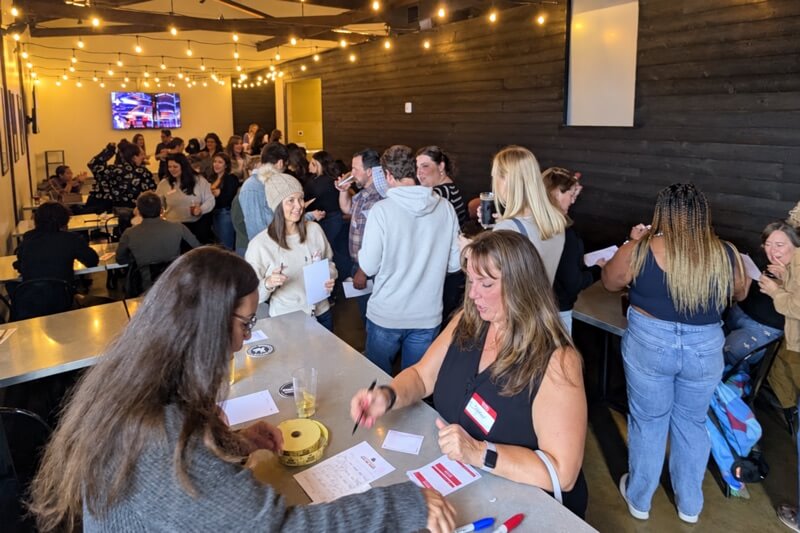 Singles social bingo at crooked goat