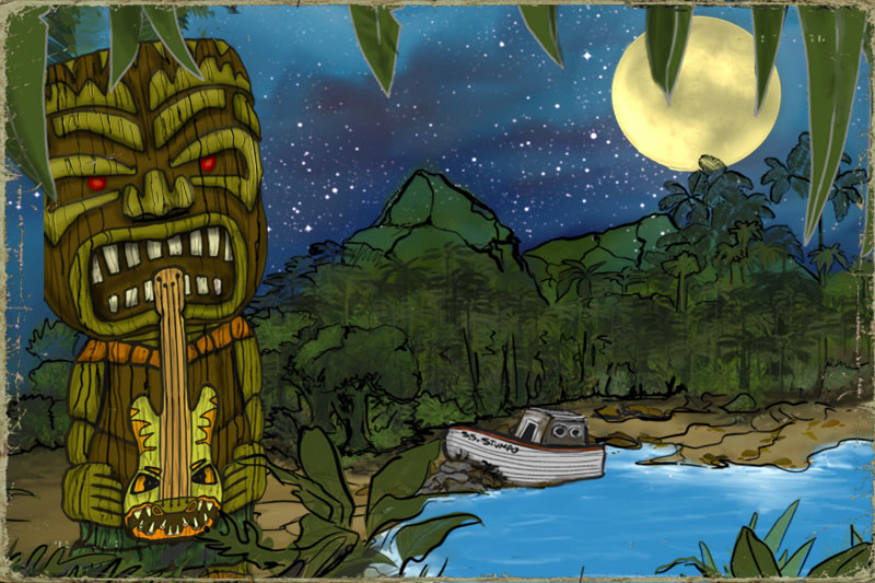 Pardon the interruption and the tikis of terror