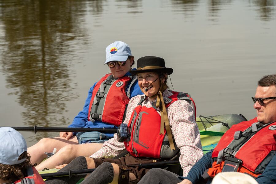 Petaluma river history paddle