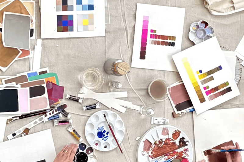 Color lab with lena wolff