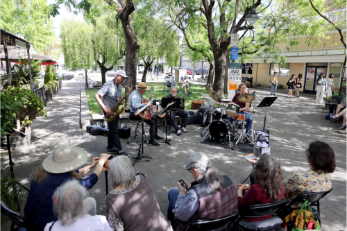 Jazz in the plaza