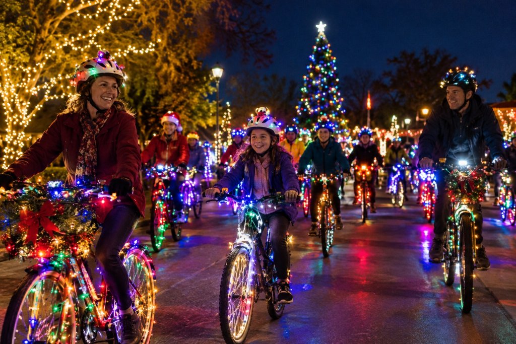 5th annual lighted bike ride