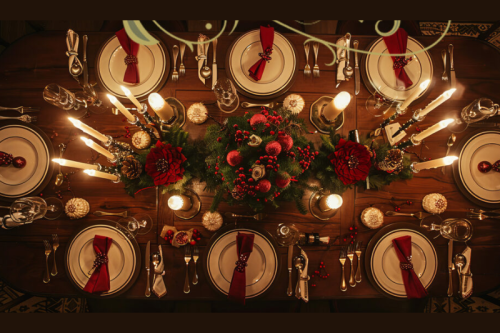 Mrs. Dickens' christmas dinner