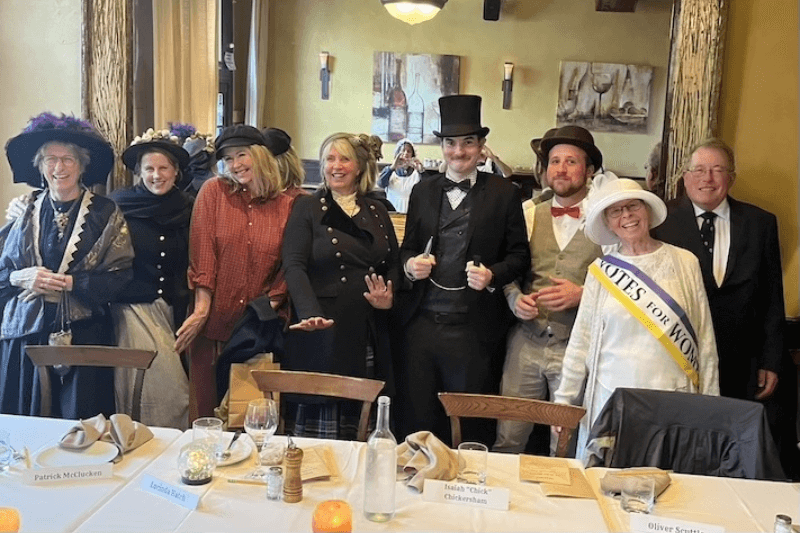 Murder on main street murder mystery dinner party