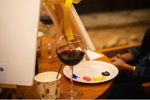 Pac presents: paint and sip with genevieve elkin
