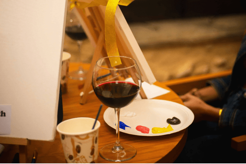 Pac presents: paint and sip with genevieve elkin