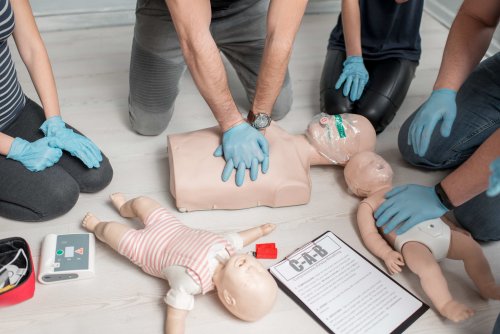 American red cross adult and pediatric first aid/cpr/aed class (blended)