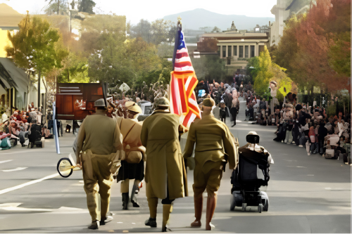 Petaluma veterans day parade